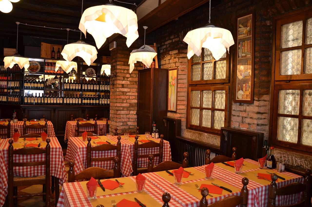 Empty restaurant tables - missed calls cost real money